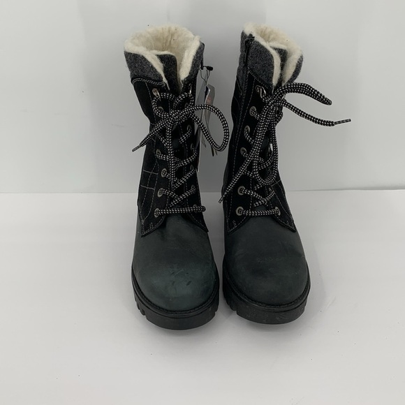 Bos & Co Gala Prima winter boots waterproof wool lining zipper ankle new 36 6 - Picture 3 of 6
